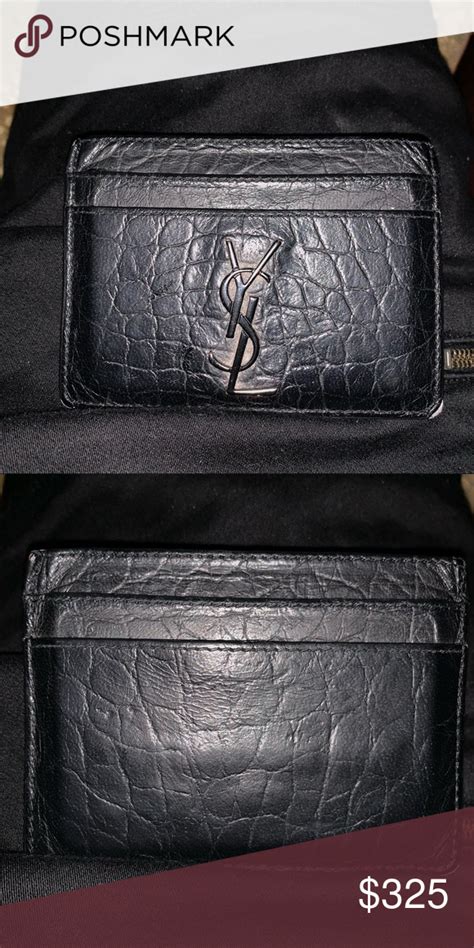 card holder ysl men's